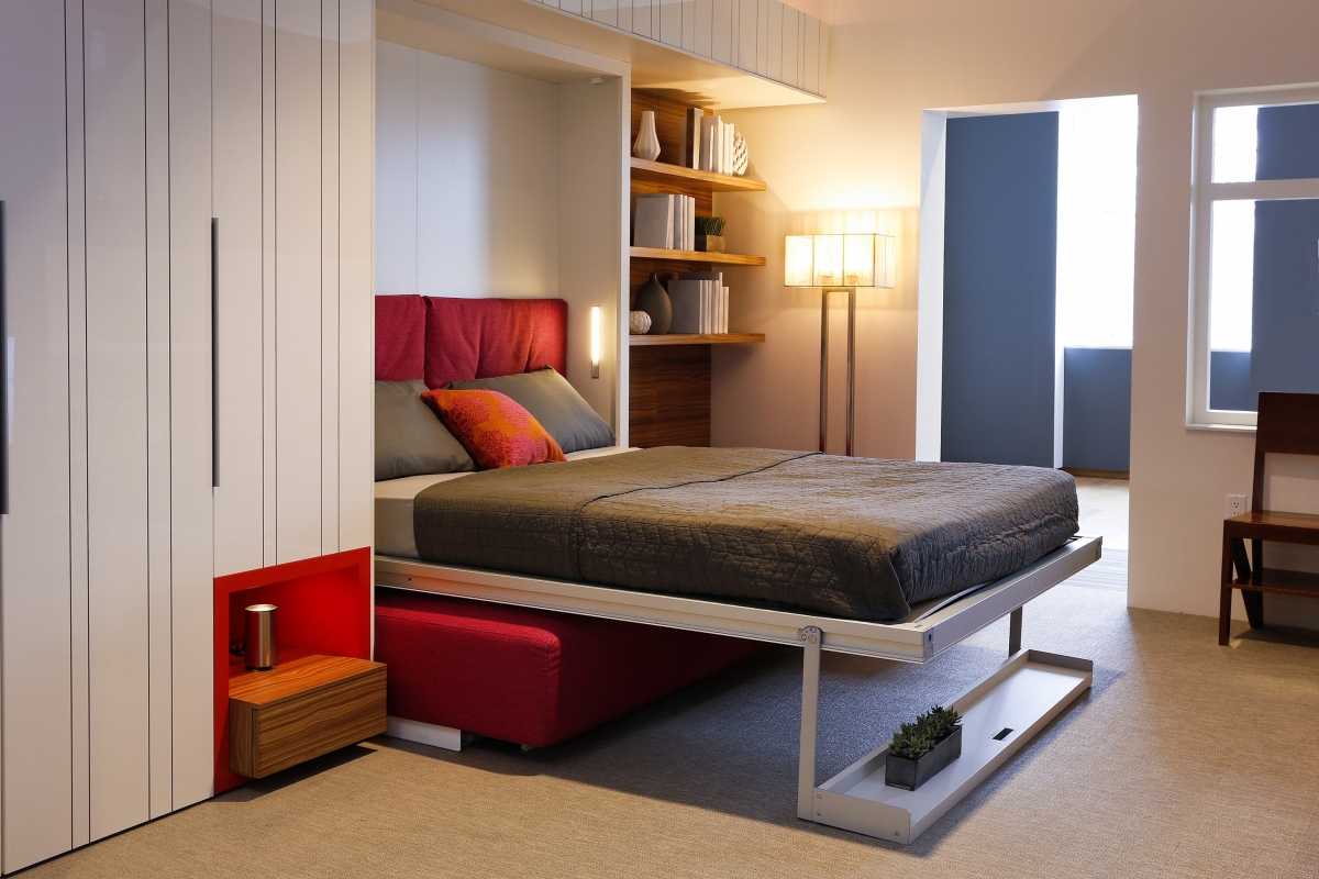 Compact solutions for small apartments: furniture from professionals