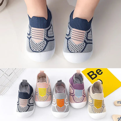Breathable Mesh Non-Slip Soft Sole Shoes for Toddlers